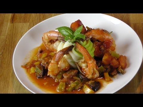 How to Cook Shrimps-Sauteed Shrimps Mediterranean-Shrimp Recipe