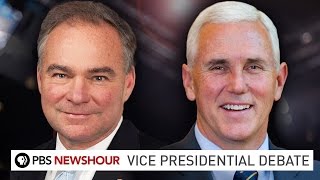Watch the 2016 Vice Presidential Debate between Mike Pence and Tim Kaine
