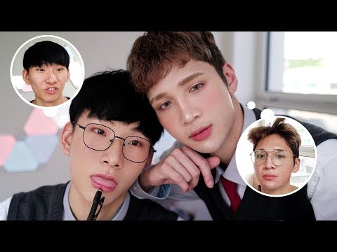 Simple Makeup For School/Uni/Work~ (an excuse to wear Korean high school uniforms) - Edward Avila