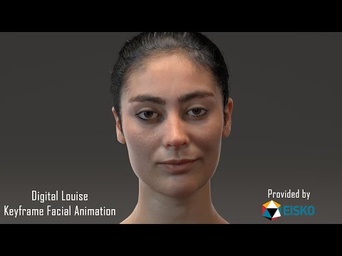 Keyframe Facial Animation - Digital Louise