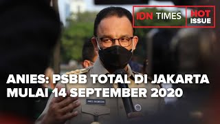 Download lagu ANIES TARIK 'REM DARURAT', PSBB TOTAL MULAI 14 SEPTEMBER 2020 mp3