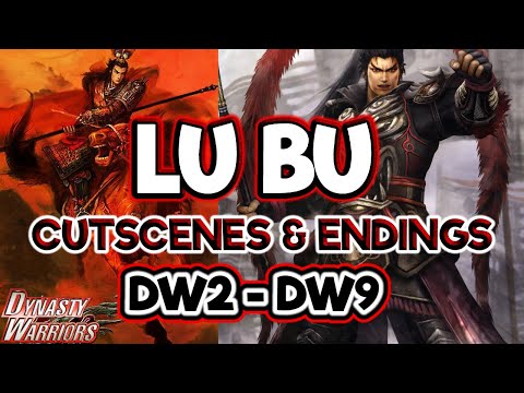 Lu Bu ALL Cutscenes & Endings - Dynasty Warriors - 4K 60 FPS