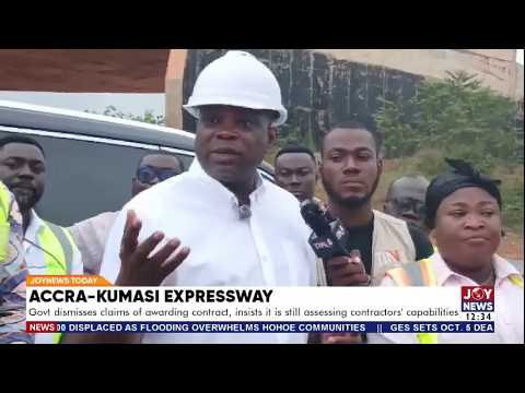Accra-Kumasi Expressway: Govt Says Contractors' Capabilities Are Still Being Assessed
