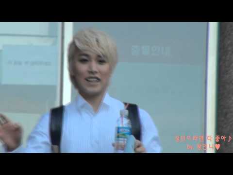 120802 짹 퇴근길&슈키라 출근길~ 성민♥(sungmin) : ^~^