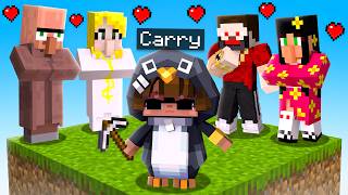 Becoming GUGUGAGA PENGUIN in ONE BLOCK to TROLL my FRIENDS! Becoming GUGUGAGA PENGUIN in ONE BLOCK to TROLL my FRIENDS!