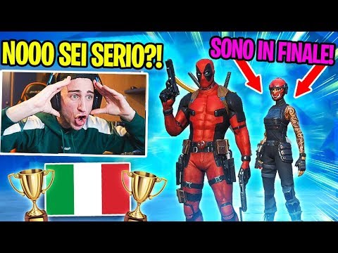 GIOCO CON IL PLAYER ITALIANO PIU FORTE IN ASSOLUTO! FORTNITE