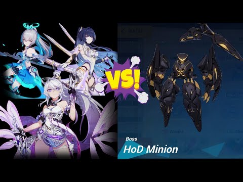 [Honkai Impact 3] HoD IMG Boss EX ABYSS RED LOTUS, HoFinality (S) HoOrigin (S0) HoTruth (S)