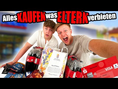 Alles KAUFEN was Eltern VERBIETEN 🛒 mit EC-Card von Mama  mit @Ash5ive @Echtso @Chrissi  @marieland