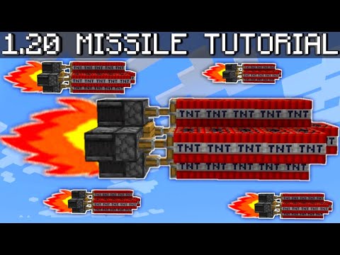 🦅 Minecraft 1.20 | Missile Tutorial!