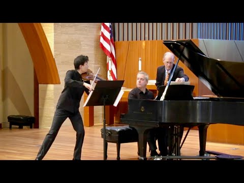 Charles Ives: Violin Sonata No. 1 - Stefan Jackiw and Jeremy Denk