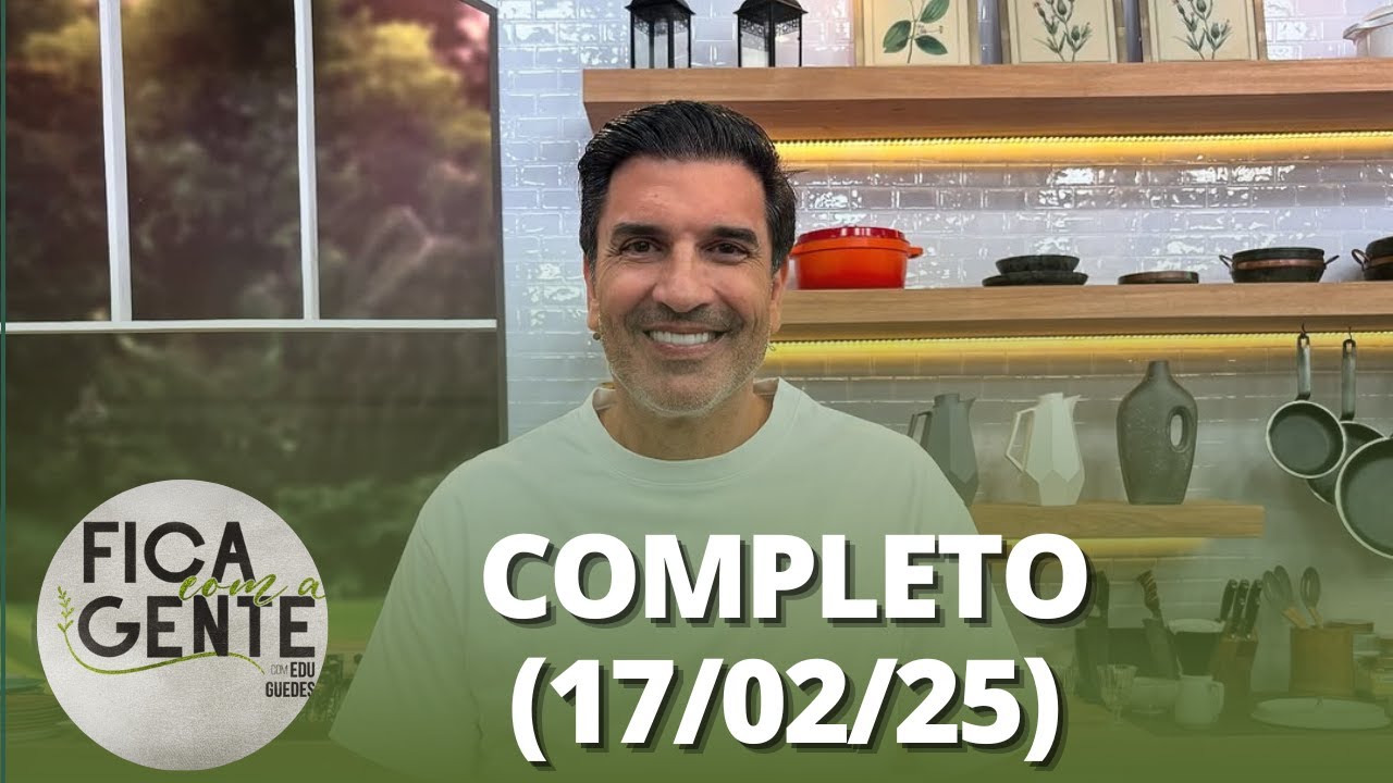 Fica com a Gente: Kafta com babaganuche; Kibe recheado e mais receitas (17/02/25) | Completo