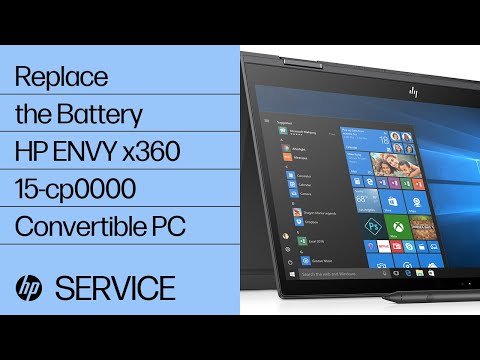 Replace the Battery | HP ENVY x360 15-cp0000 Convertible PC | HP
