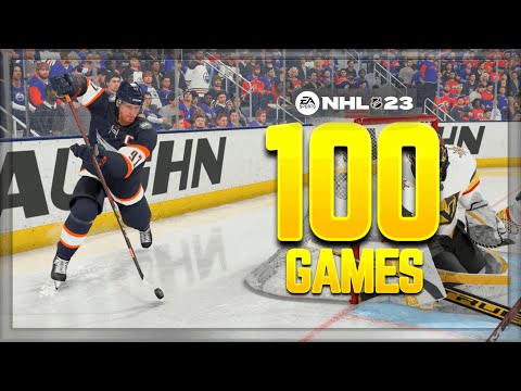 I Played 100 Games of NHL 23... here's what happened!