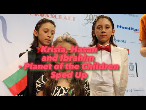 Krisia, Hasan and Ibrahim - “Planet of the Children” || Bulgaria JESC 2014 || Sped Up