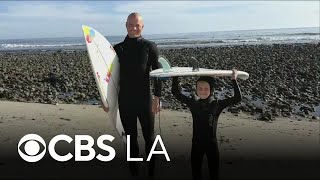 Orange County father paralyzed after jumping into ocean to save children