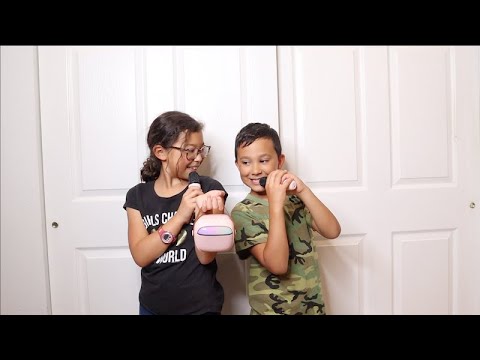 Mini Karaoke Machine Review | Portable Bluetooth Karaoke Speaker with 2 Wireless Microphones