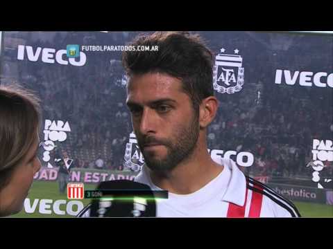 Goñi: "Vi el hueco y la mandé".Estudiantes 1 - Independiente 0. Fecha 2. Torneo Primera División...