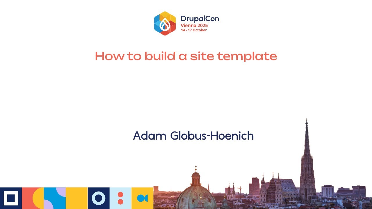 How to build a site template