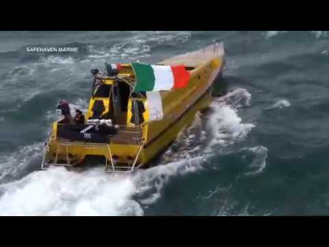 Video of San Ciprian’s new Interceptor 42 pilot boat ‘San Cibrao’ during rough weather sea trials