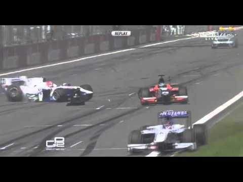 GP2 Nurburgring 2013 - Big Crash at Start