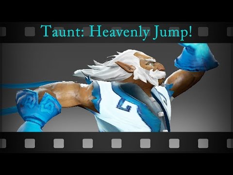 Dota 2 Taunt: Heavenly Jump! - Zeus