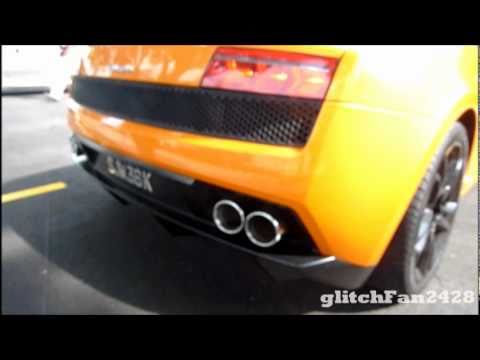 Lamborghini Gallardo LP550-2 Startup and Leave Bentley Dealer