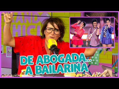 SILVIA ABRIL empezó DERECHO y fue a EUROVISIÓN