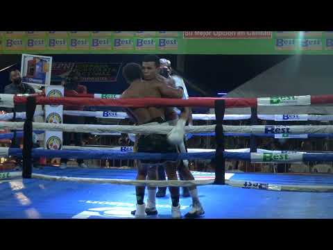 Manuel Guzman (Nic) vs Joshua Draughter (USA) - Bufalo Boxing Promotions