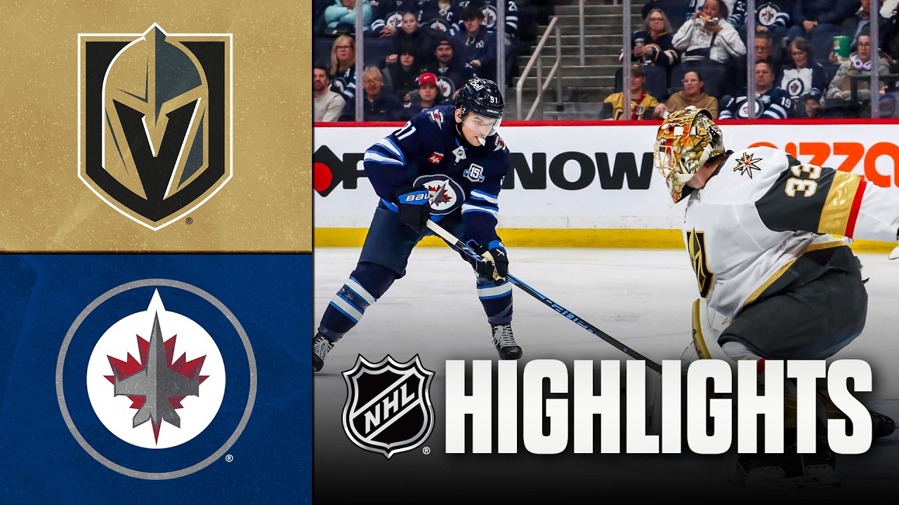 3월25일 베가스 위니펙 NHL 하이라이트