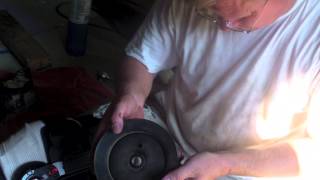 TroyBilt bent deck pulley