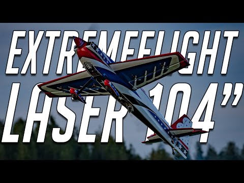 Going Wild with the Laser 104" || Sämi Kissling | Extremeflight Laser 200 || #simplyphil