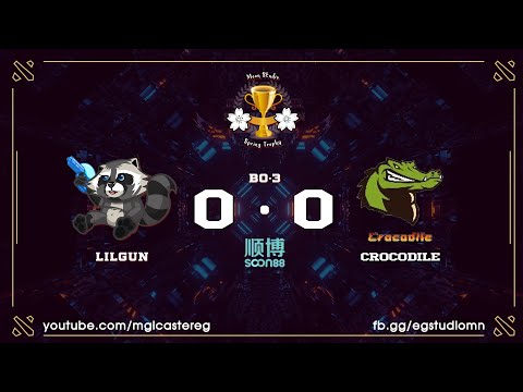 Lilgun vs Crocodile | Moon Studio Spring Trophy | Caster:EG
