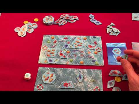 Solo play of Let Them Eat Shrimp