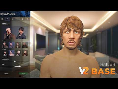 ⭐ Complete GTA RP Vision V2 FiveM Base - Official Trailer