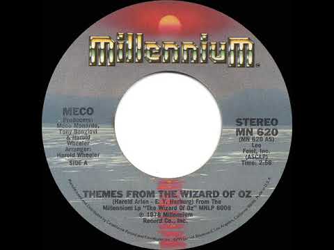1978 HITS ARCHIVE: Themes From The Wizard Of Oz -  Meco (stereo 45)