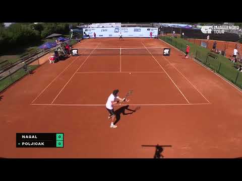 Sumit Nagal (IND) vs Mili Poljicak (CRO) | 2025 Tulln R32