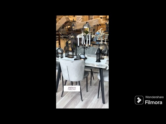 سفرة طعام 4 كراسي الوان متعدده سطح رخام