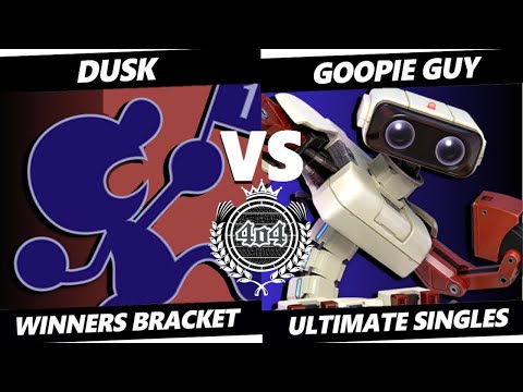 4o4 Smash Night 64 - 4o4| Dusk (Mr. Game & Watch) vs goopie guy (R.O.B.) - Winner Round 3