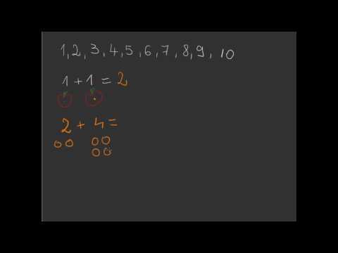 Clasa 1, lectia 1, adunarea numerelor naturale pana la 10  [Matematica]