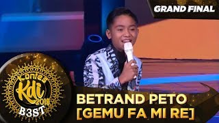 Download lagu Lincah BGT Penampilan Betrand Peto [GEMU FA MI RE] - Grand Final KDI 2019 (18/10) mp3