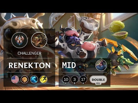 Renekton Mid vs Yasuo - NA Challenger Patch 9.15