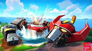 R.I.P DINO MEGAZORD!!.. A Fortnite Power Rangers Origin Story