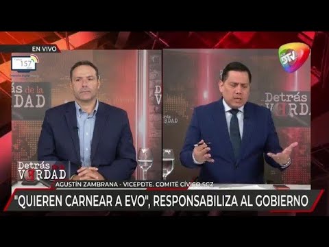 DS 5503: Comité Cívico, "marcha de COB y mineros son aisladas” El vicepresidente del Comité Cívico p