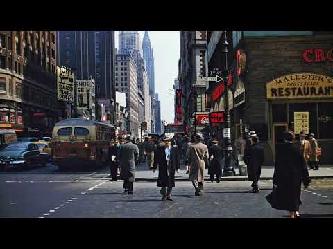 New York Streets 1950 - 1965(480P)