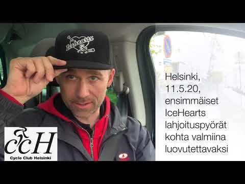 11.5.2020 Ice Hearts pyörien luovutus