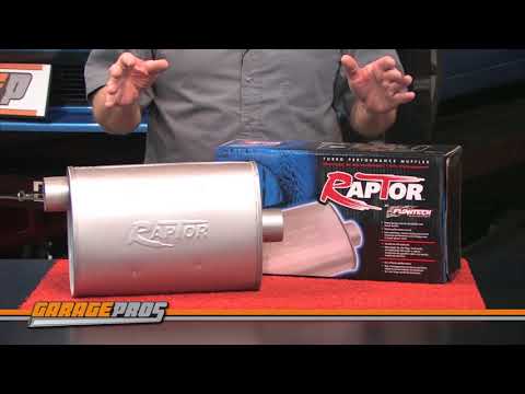 Flowtech Raptor Aluminized Steel Muffler  F3150051
