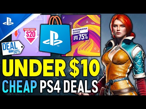 12 GREAT PSN Game Deals UNDER $10 NOW! CHEAP PS4 Games on Sale (PSN Blockbuster + Under $20 Sales)