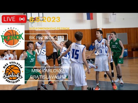 BK PEZINOK U13 - MBK KARLOVKA BRATISLAVA U13