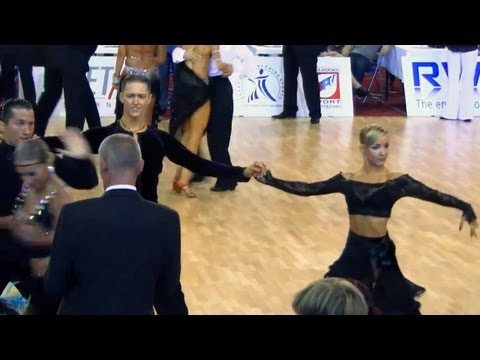 Janick Loewe - Pia Lundanes Loewe, Prague Open 2011, WDSF Int. open latin, 2. round - chachacha