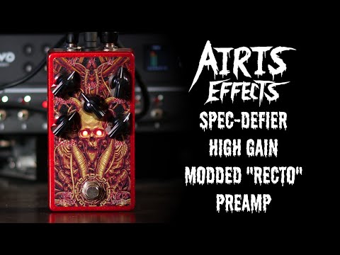 Airis Effects SPEC-Defier High Gain Preamp Pedal image 2